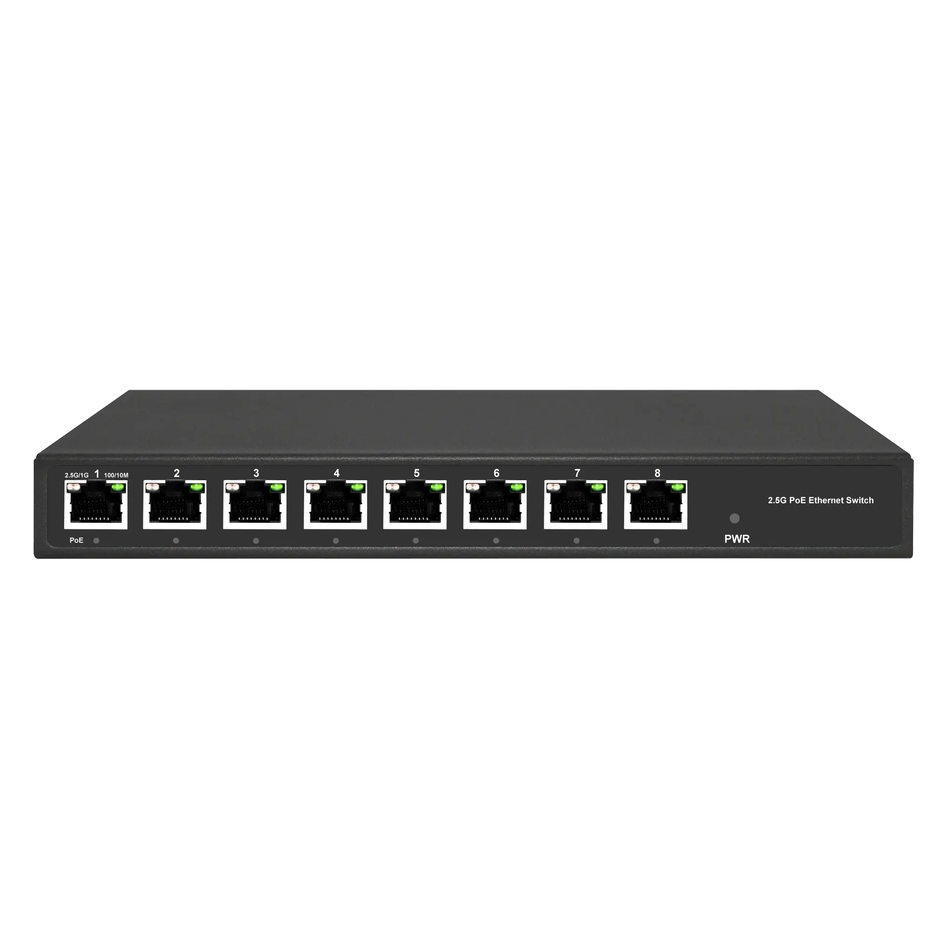 Unmanaged Multi Gigabit Ethernet PoE Switches 8x10/100/1000M/2.5G RJ45, X1500P-8GT