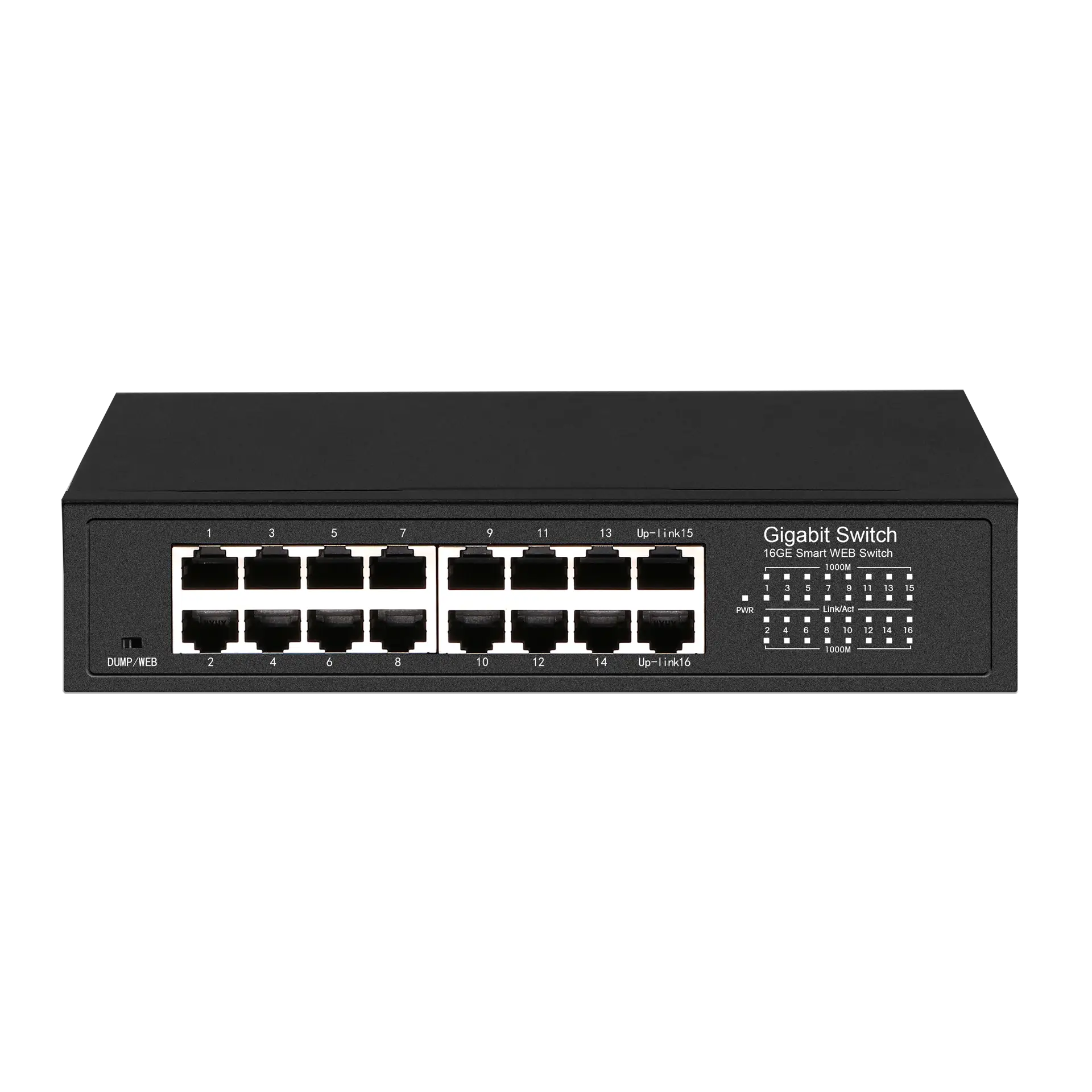 Smart Web Ethernet Switch 16x10/100/1000M RJ45, X1510-16T
